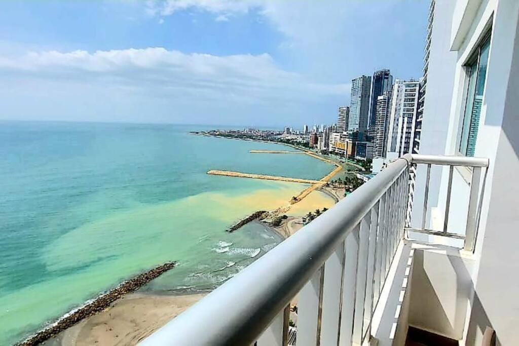 Hermoso Apartamento Vista Al Mar. Edf Palmetto 1 . Cartagena Dış mekan fotoğraf