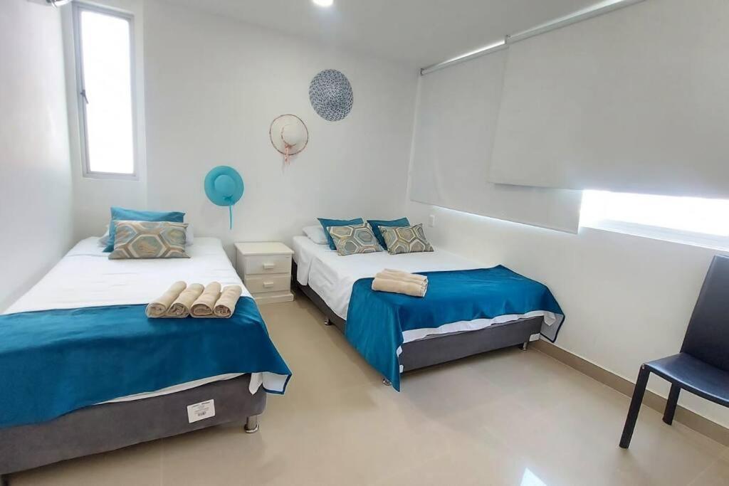 Hermoso Apartamento Vista Al Mar. Edf Palmetto 1 . Cartagena Dış mekan fotoğraf