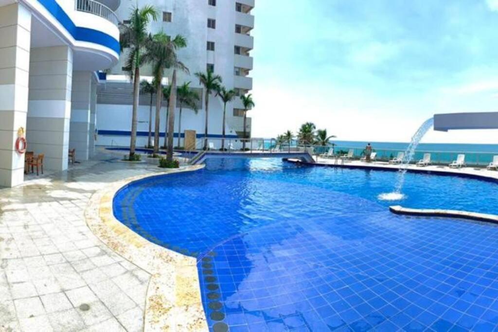 Hermoso Apartamento Vista Al Mar. Edf Palmetto 1 . Cartagena Dış mekan fotoğraf